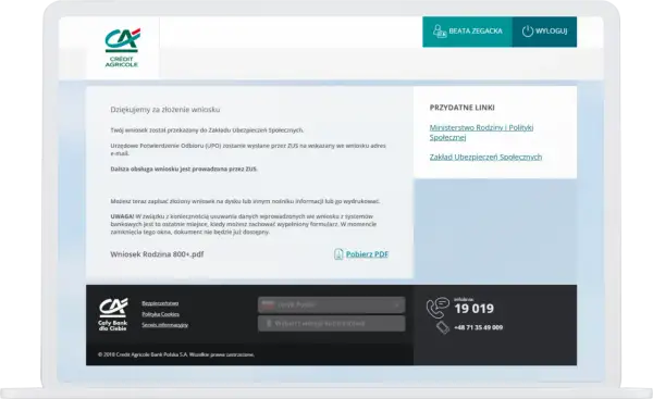 800 plus wniosek ZUS: Złóż online krok po kroku na czas!